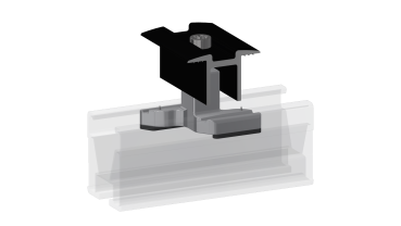 NovaFixx NOVA Clamp ONE Modulklemme mit Erdungspin für Rahmenhöhe 28-35