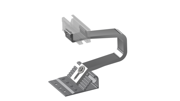 NovaFixx NOVA Hook FIXXDachhaken für die horizontale Schienenlage