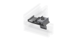 NovaFixx NOVA X-CON Kreuzverbinder für das NOVA U-Rail System