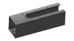 NovaFixx NOVA Style Sleeve TOP Schwarze Abdeckung für die U-Rail TOP