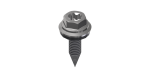 NovaFixx Self-tapping sheet metal screw, 6x25, with sealing washer, for fastening short rails to trapezoidal and sandwich roofs